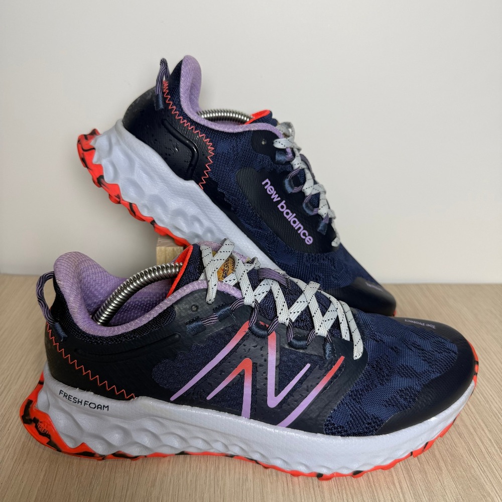 New Balance Fresh Foam Arishi Trail Navy Orange WTGAROLE Women 6.5 Running Shoes